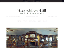 Tablet Screenshot of herroldonhill.com